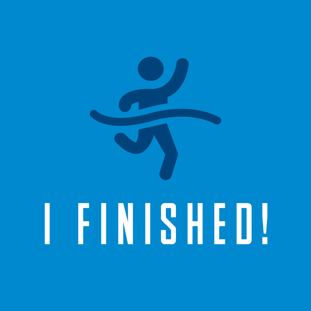 Social Post - I finished!