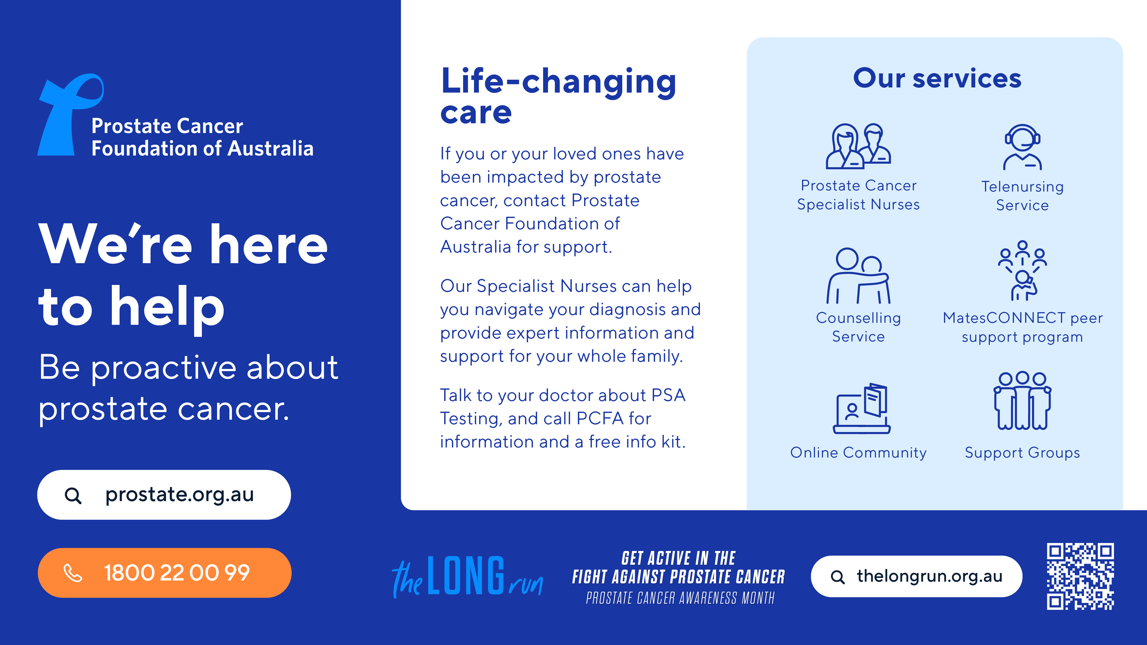 PCFA Services Screen