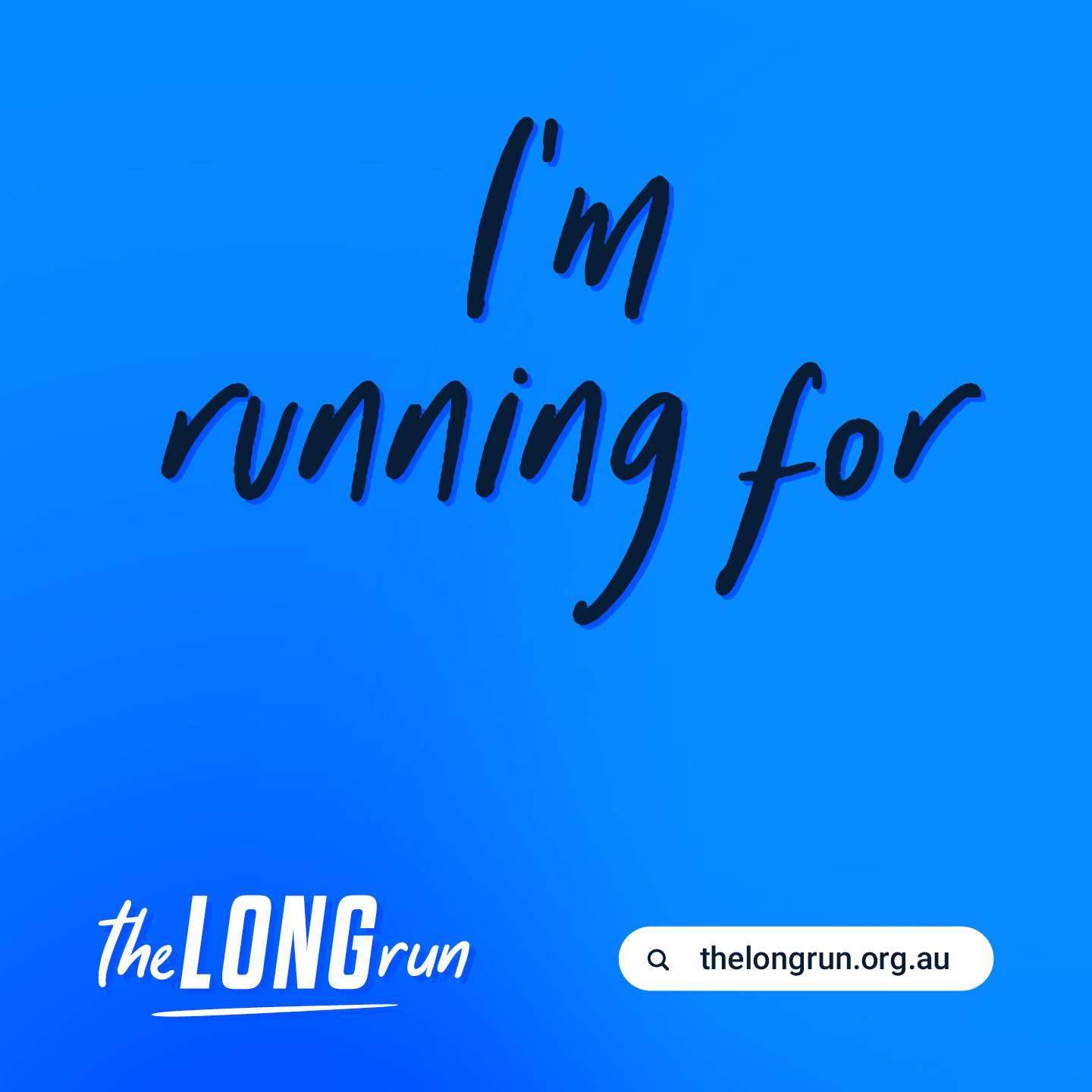 I'm Running For_______