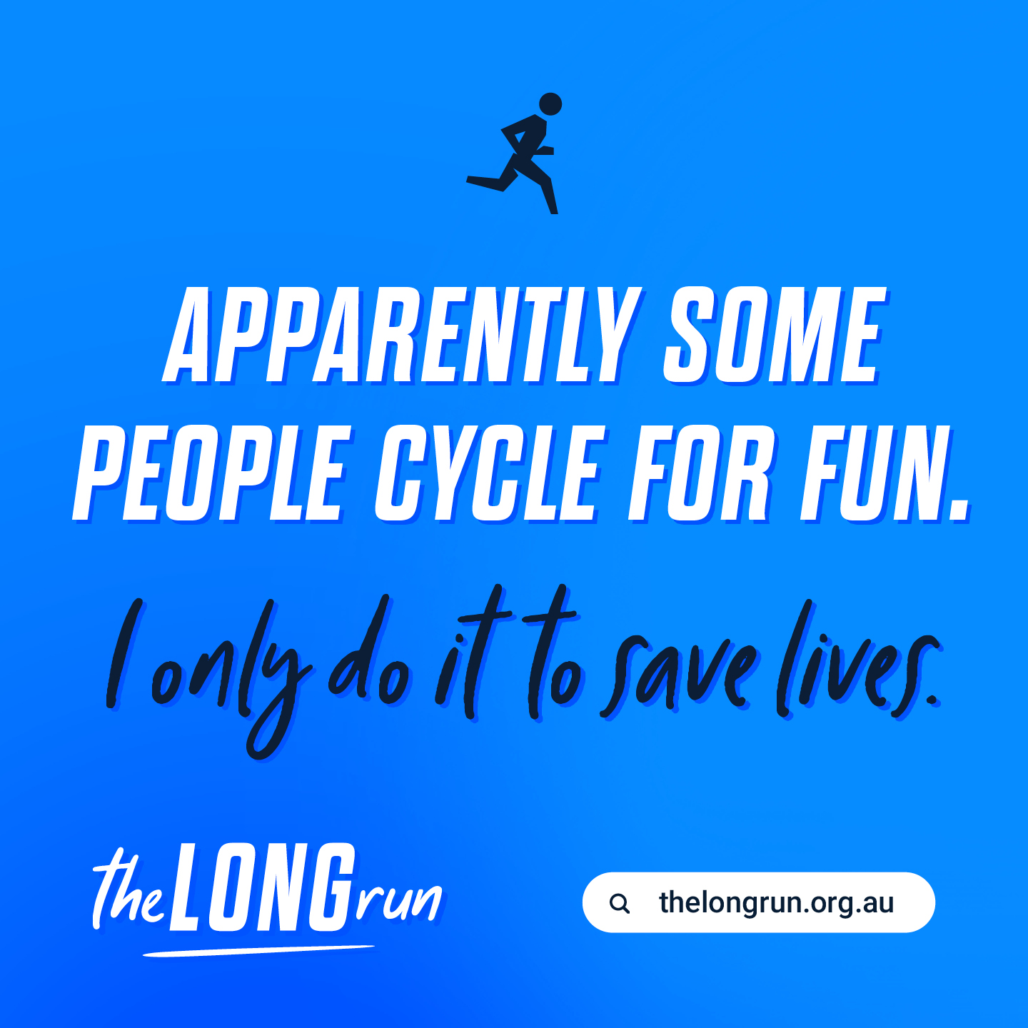 Some people cycle