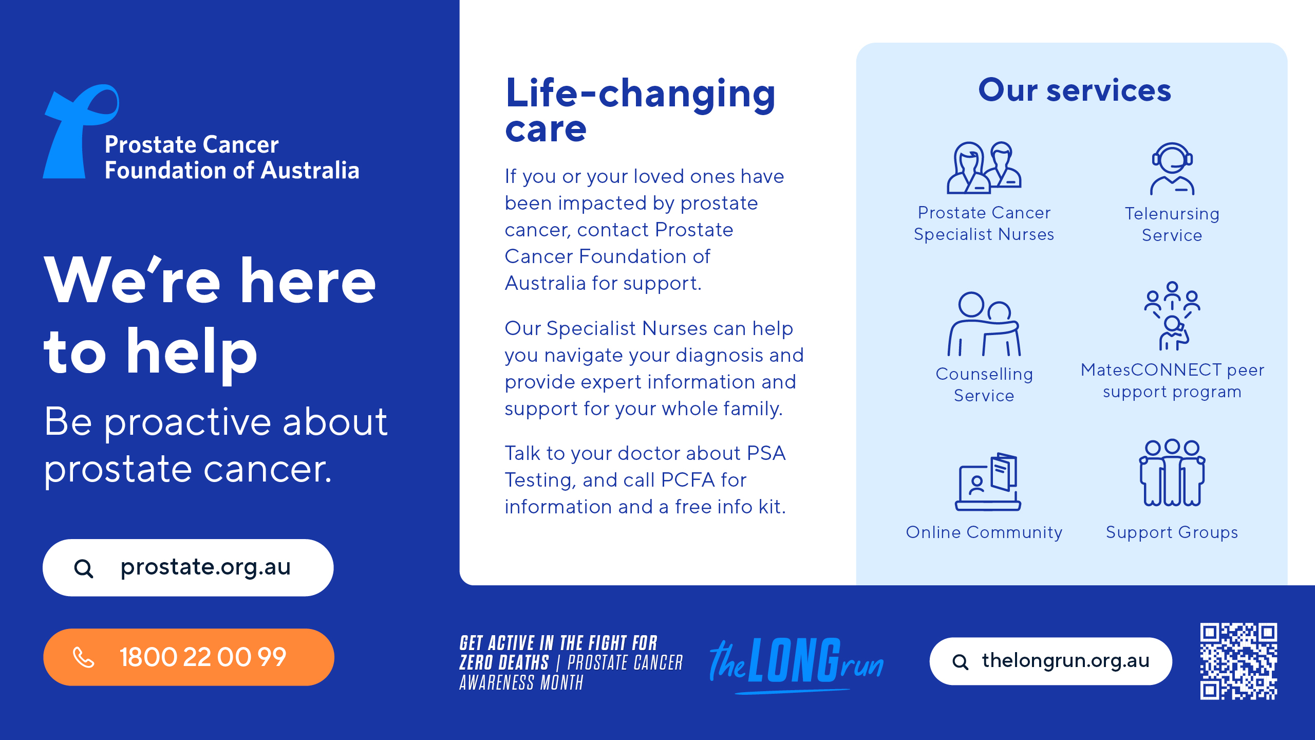 PCFA Services Screen